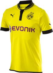 PUMA Herren T-Shirt &raquo;BVB Home Shirt Replica Wit&laquo;
